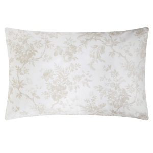 Laura Ashley Walled Garden Dove Grey Pair of Pillowcases